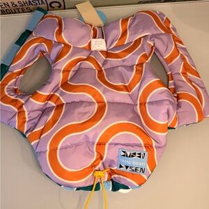 Little Beast x Dusen Dusen Super Duper Reversible Dog Parka - XS NWT